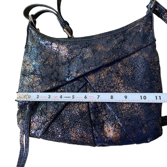 Kooba Metallic Purple Crossbody Bag *NEW* - Picture 3 of 12